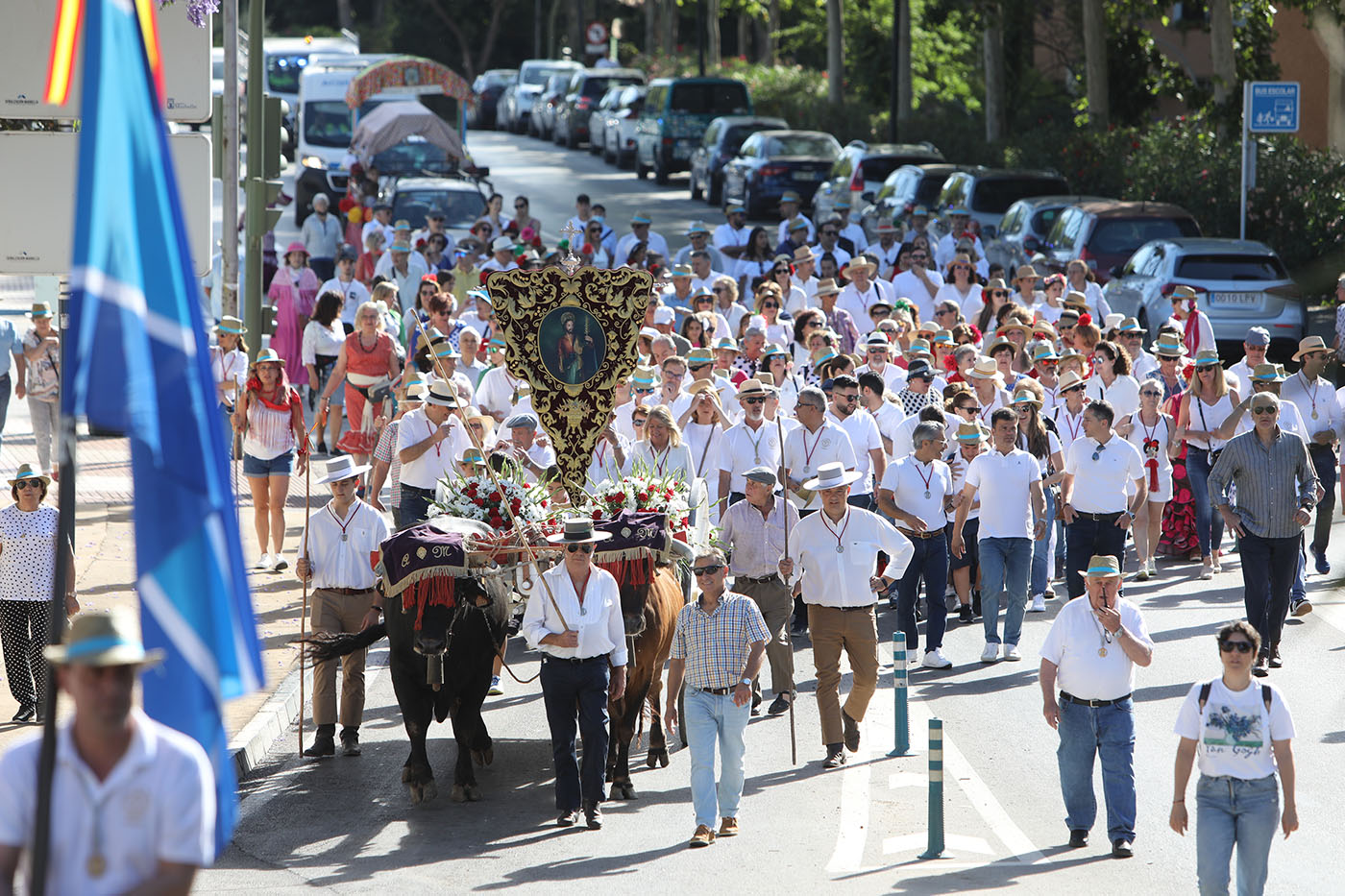 Marbella se reencuentra con la popular Romería de San Bernabé, acto previo a las fiestas patronales que comenzarán el 7 de junio